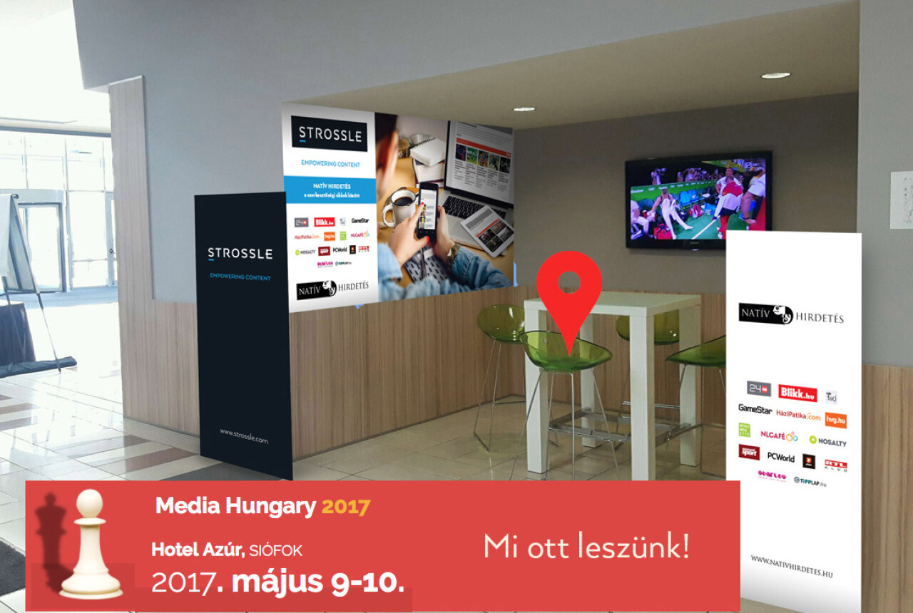 Ott leszünk a Media Hungary-n!